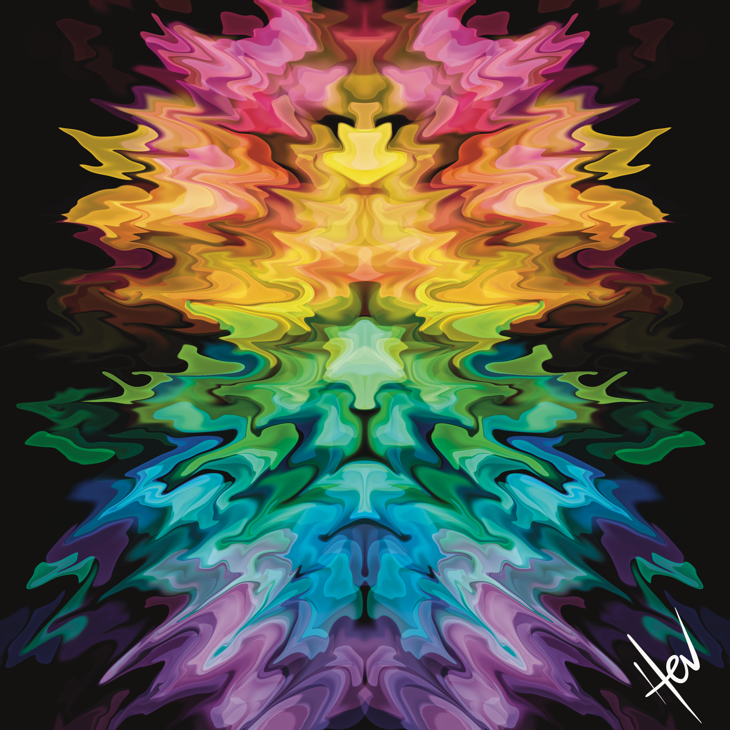 Lions Mane Giclee Digital Print