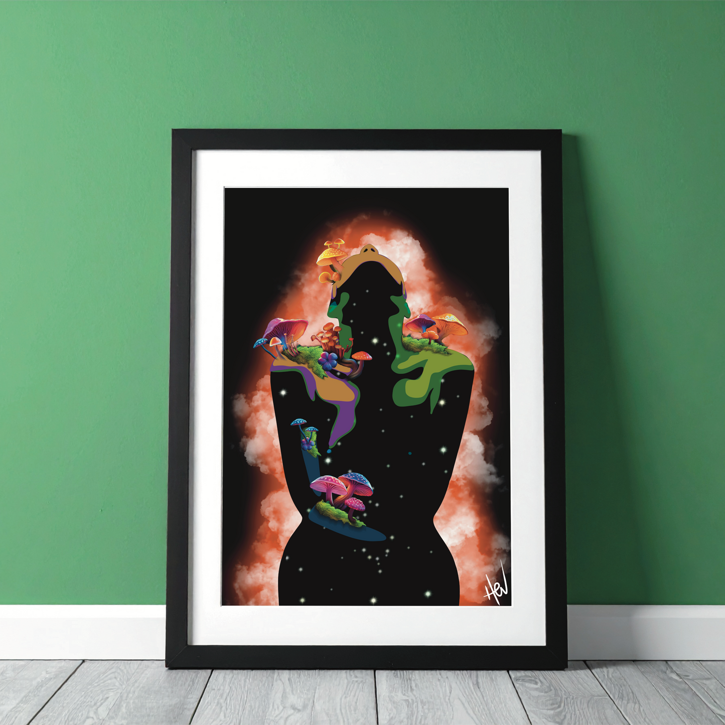 Mycelium Dream Giclee digital Print