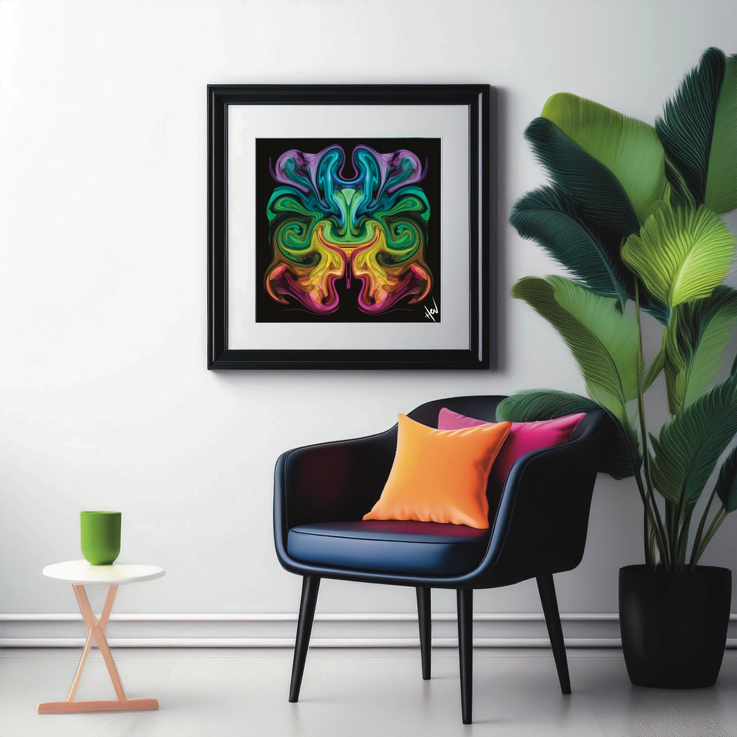 Rorschach Giclee Digital Print