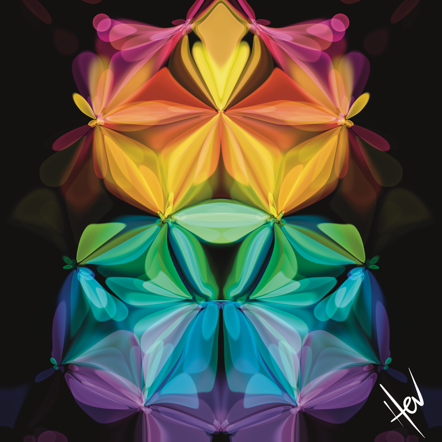 Floral Giclee Digital Print