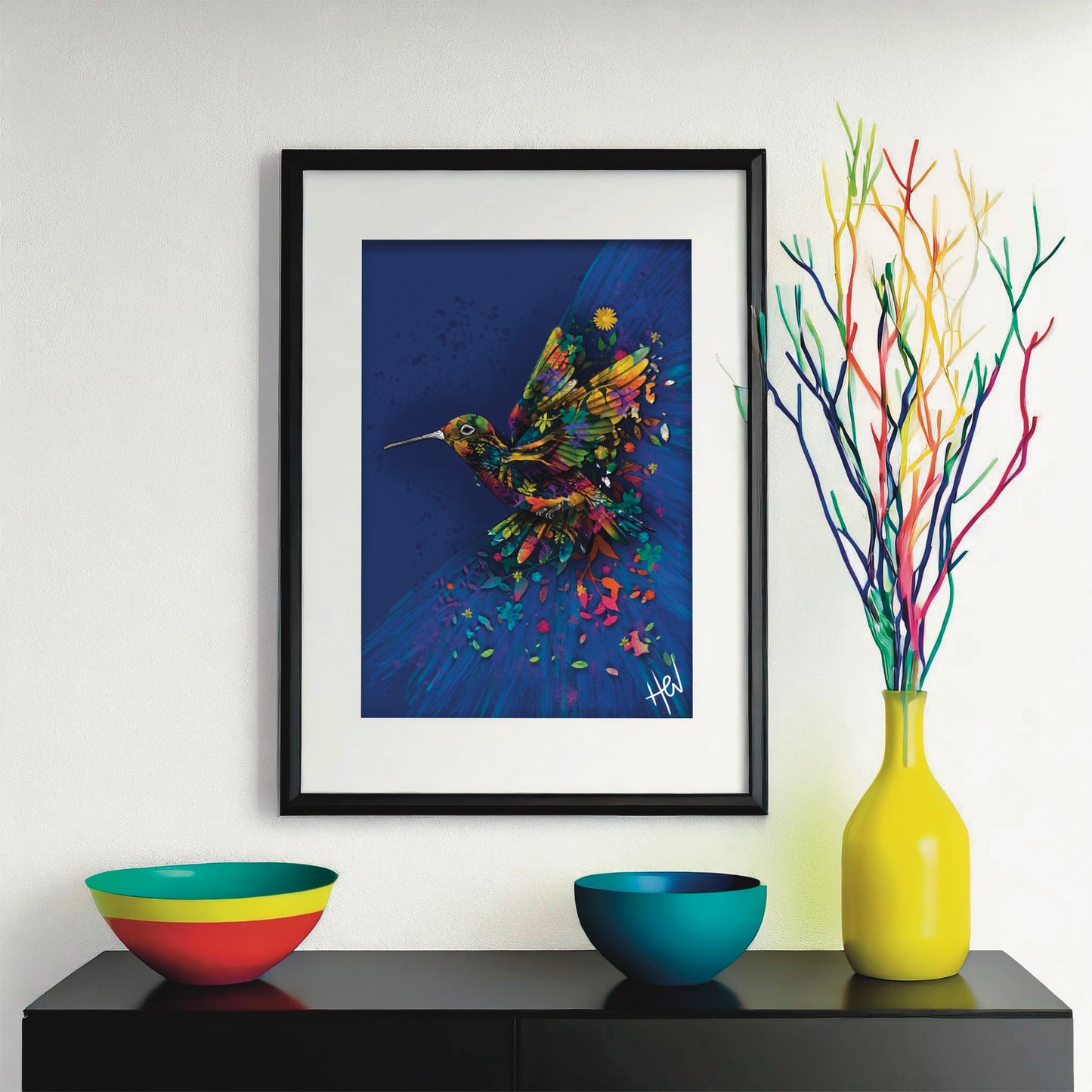 Hummingbird- Giclee Digital Print