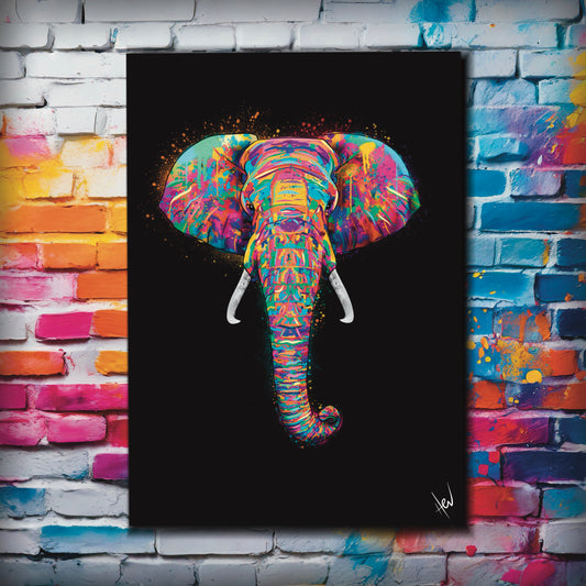 Elegant Elephant Limited Edition Digital Print