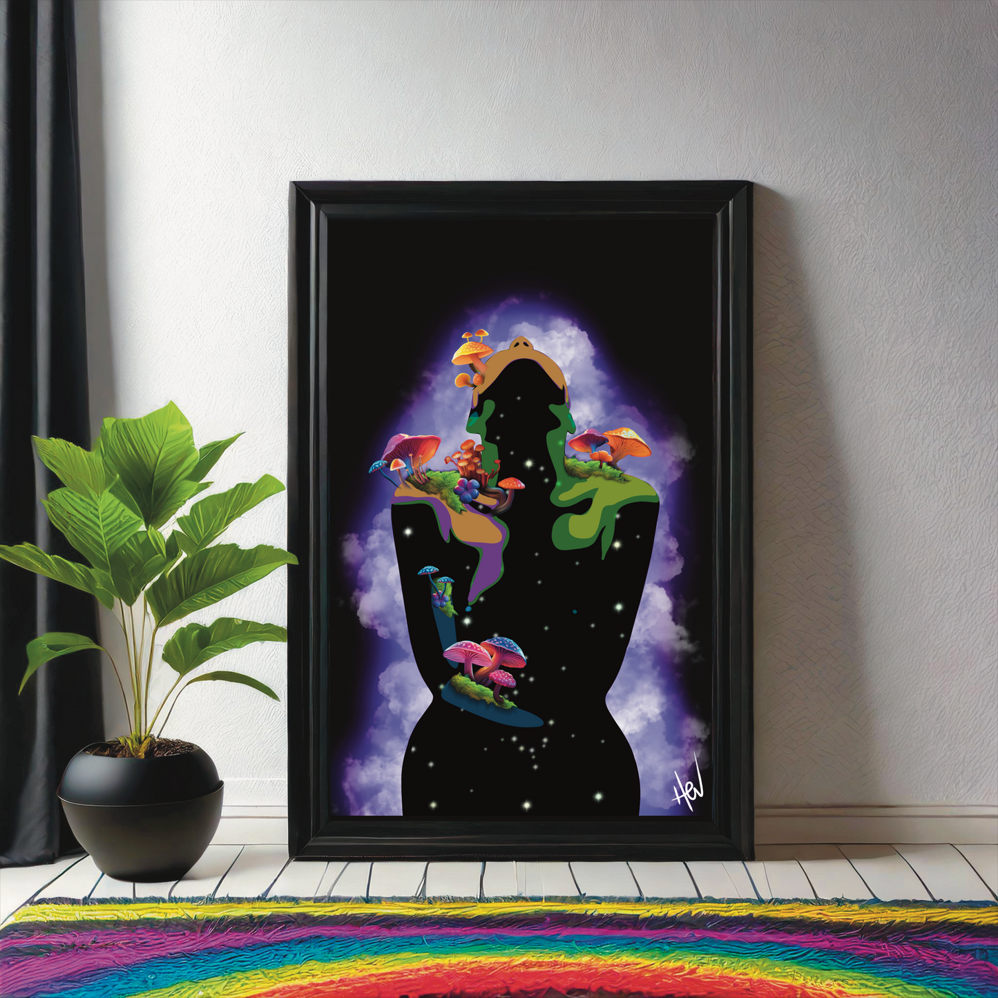 Mycelium Dream Giclee digital Print