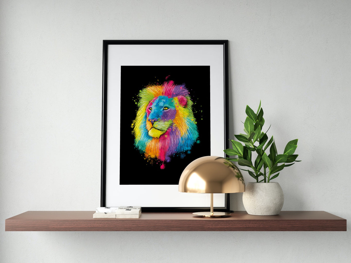 Luscious Lion Giclee Digital Print