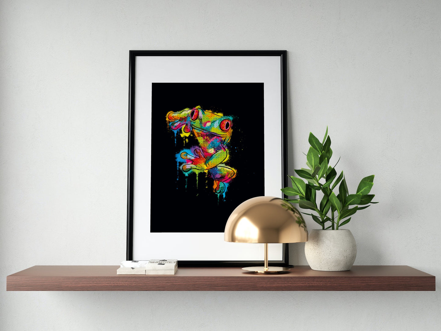 Fantastic Frog ORIGINAL Giclee Print